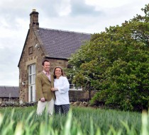 Humble Pie Gourmet Caterers to Winton House Neil & Lisa Johnson founders of Humble Pie, Gourmet Caterers to Winton House