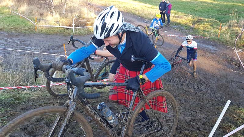Francis Ogilvy at Thistly Cross Cyclocross Competition