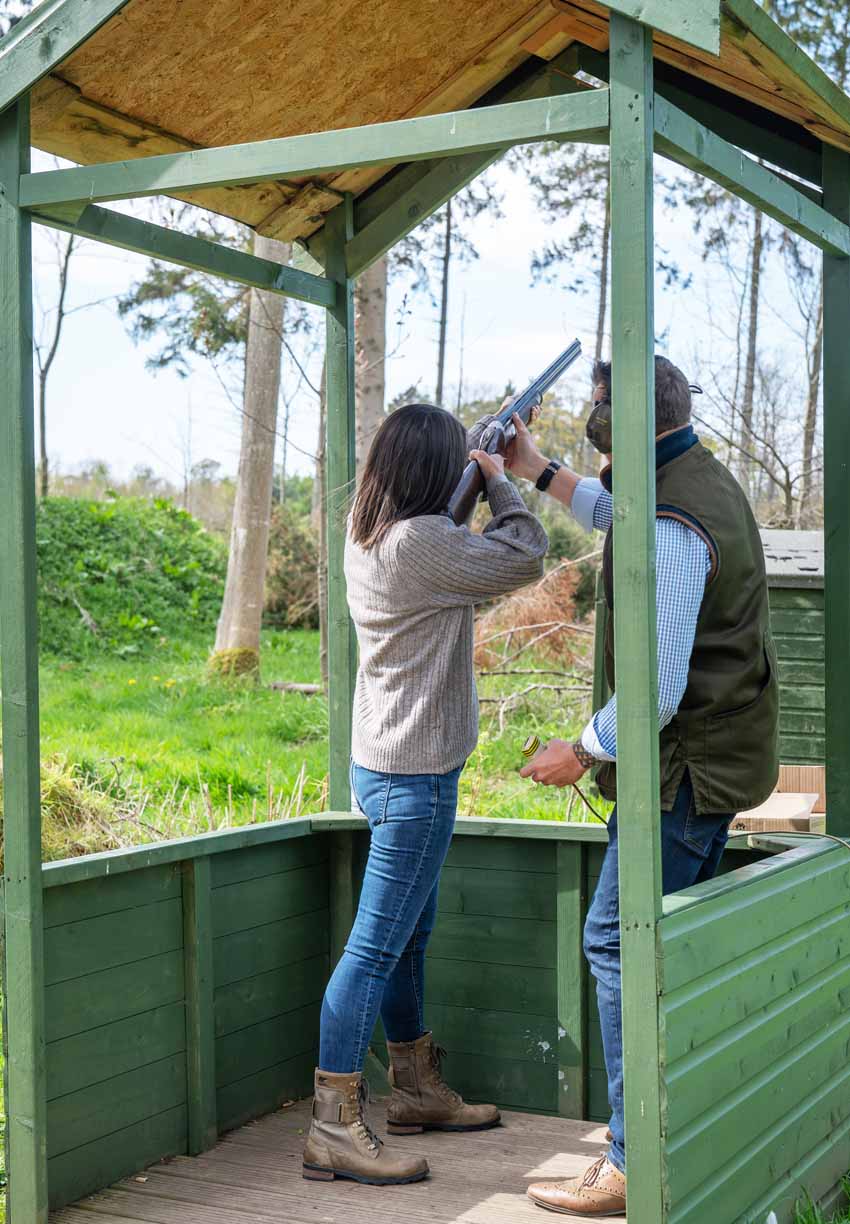 Winton Castle-Clay Shooting