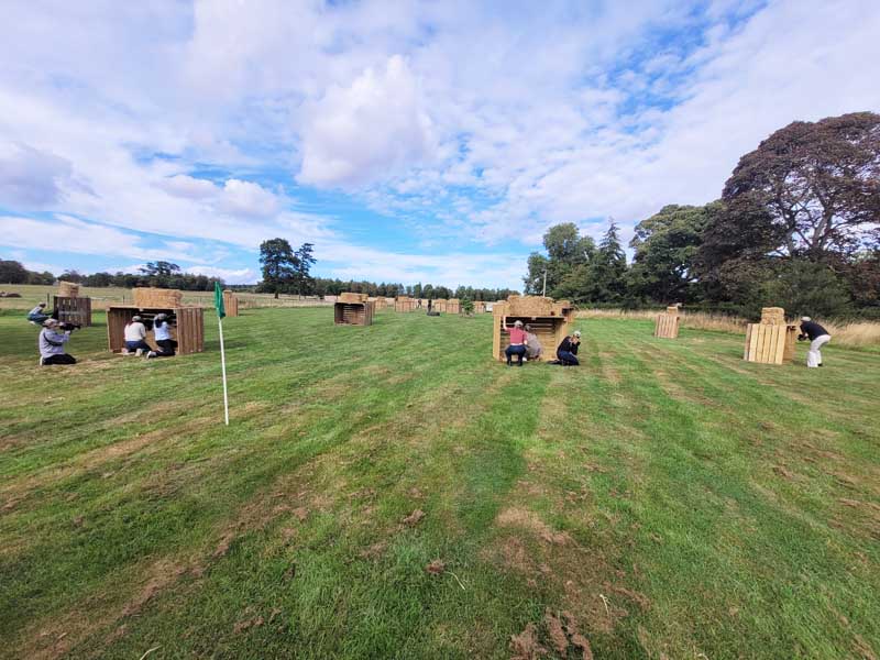 Laser Tag at Winton Castle