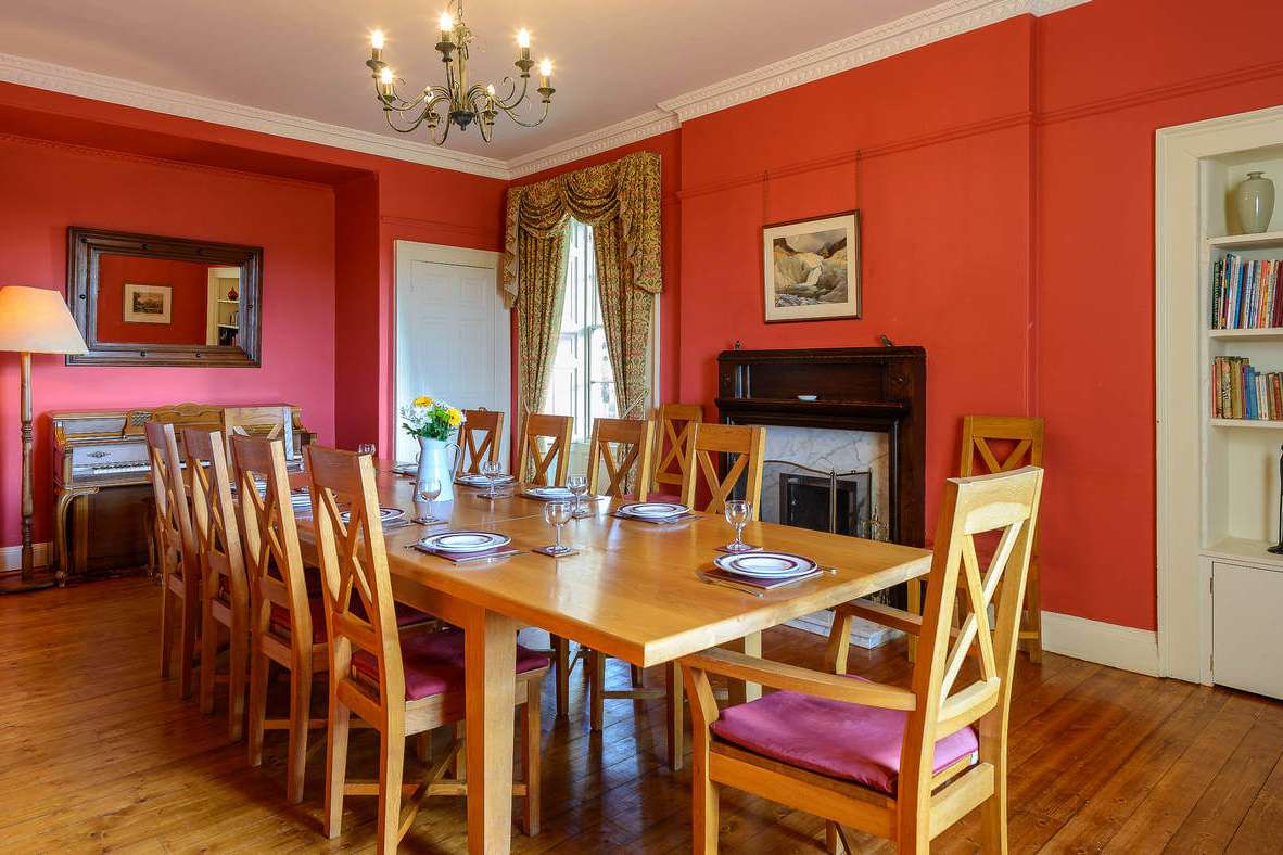 Dinning Room with Piano, Wintonhill Farmhouse