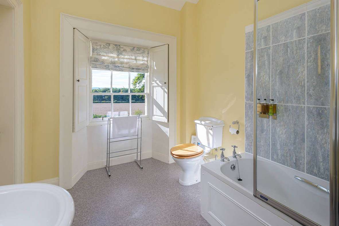 Loo with a view, Wintonhill Farmhouse
