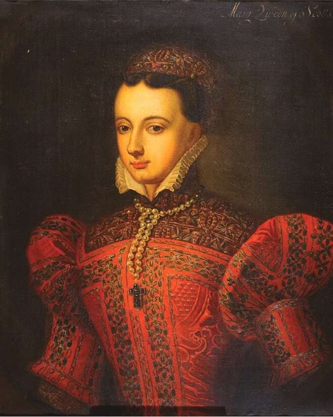 Mary Queen of Scots, after portrait by Medina.