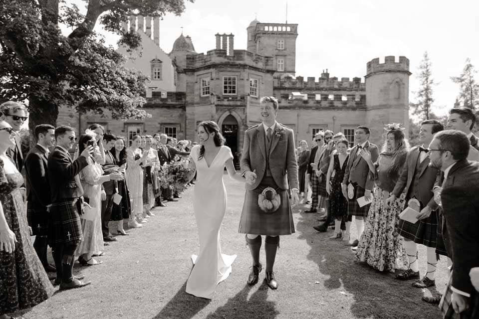 Christine & Harry at Winton Castle